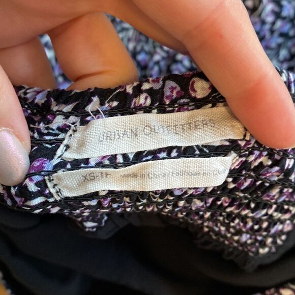 UO Finnigan Floral Mini Dress Size XS - Picture 7 of 13